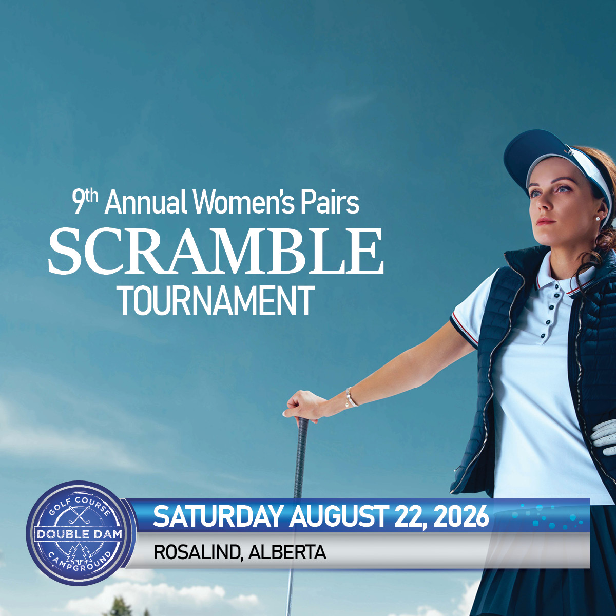 Annual Women’s Pairs Scramble Tournament TEAM Registration - August 22