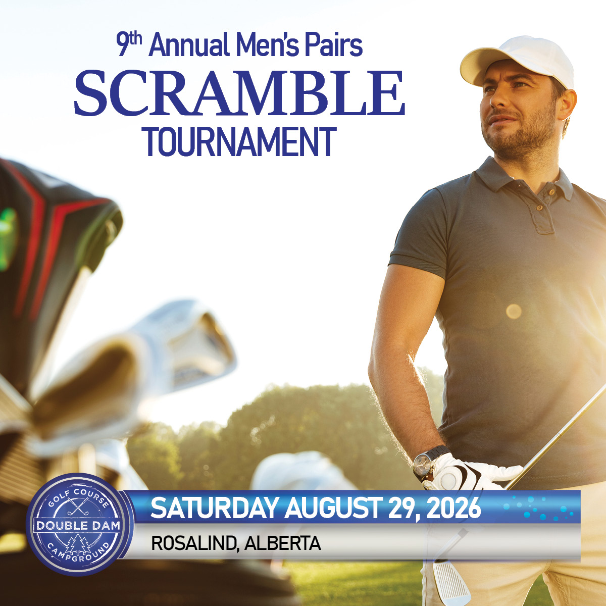 Annual Men’s Pairs Scramble Tournament TEAM Registration - August 29